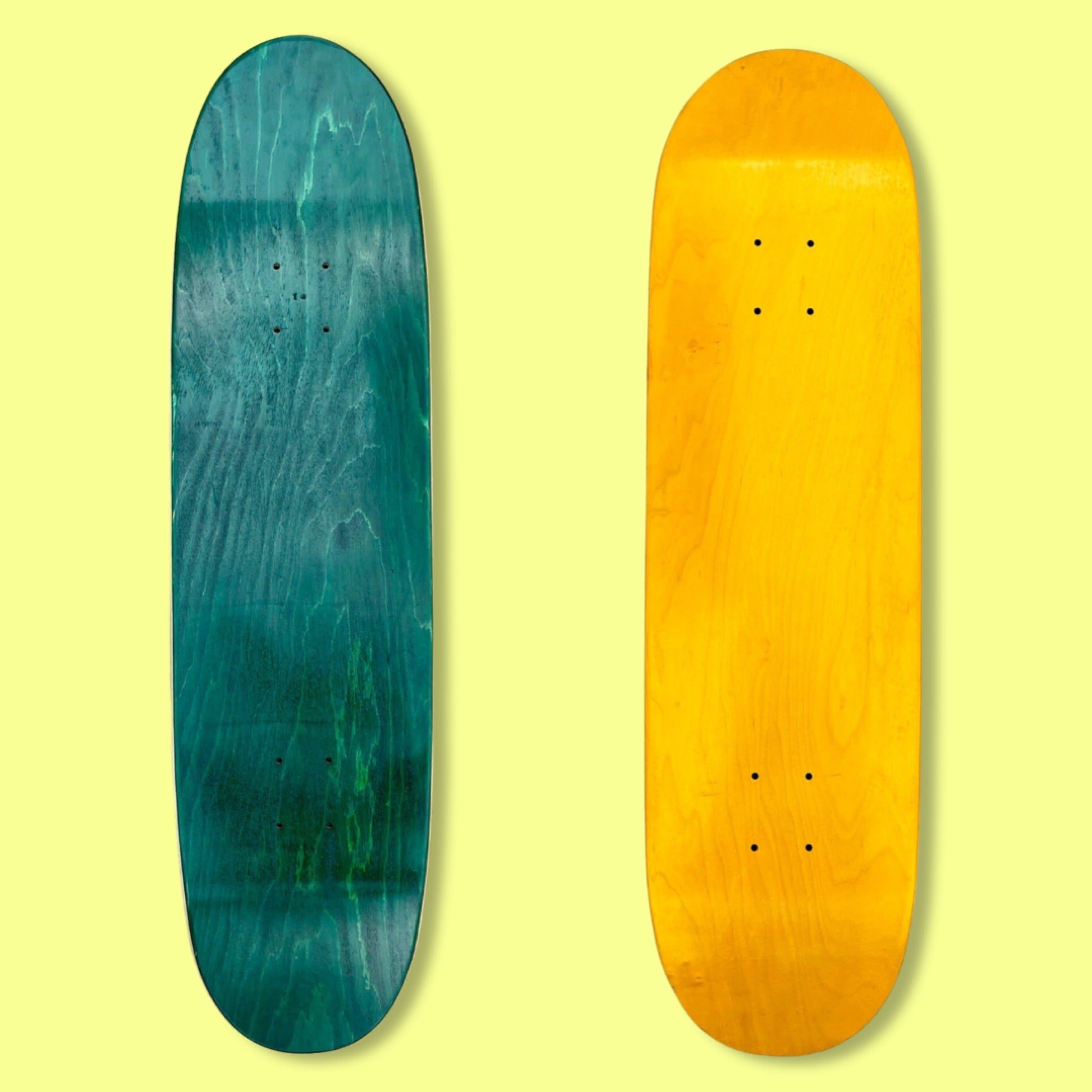 The 90s - Blank Skateboard Deck 8.5